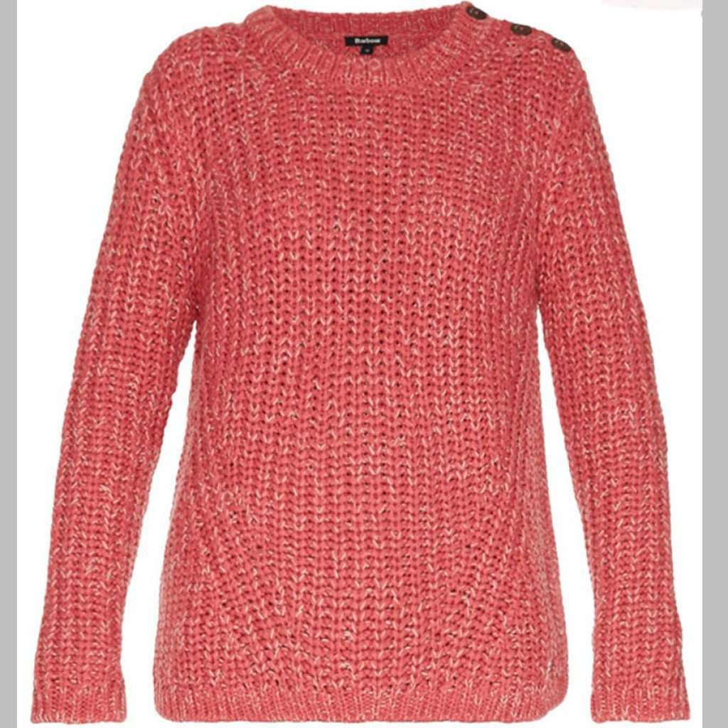Rogan Sweater in Heritage Pink by Barbour - Country Club Prep