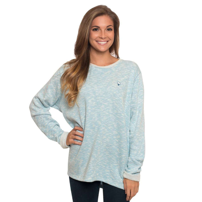 Terry Cloth Pullover in Bonnie Blue by The Southern Shirt Co. - Country Club Prep