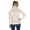 Women's Amy 1/4 Zip Windproof Pullover in Off White by Holebrook - Country Club Prep