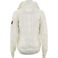 Women's Amy 1/4 Zip Windproof Pullover in Off White by Holebrook - Country Club Prep