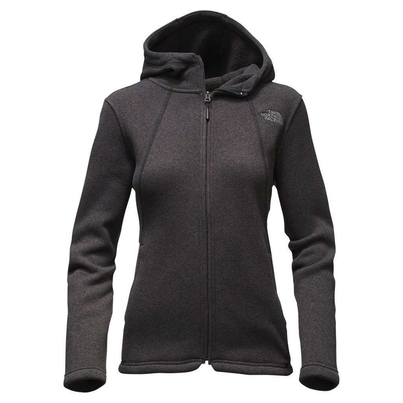 Women's Crescent Full Zip Hoodie in TNF Black by The North Face - Country Club Prep