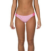 Pink Seersucker Bandeau Bikini Bottom by Lauren James - Country Club Prep