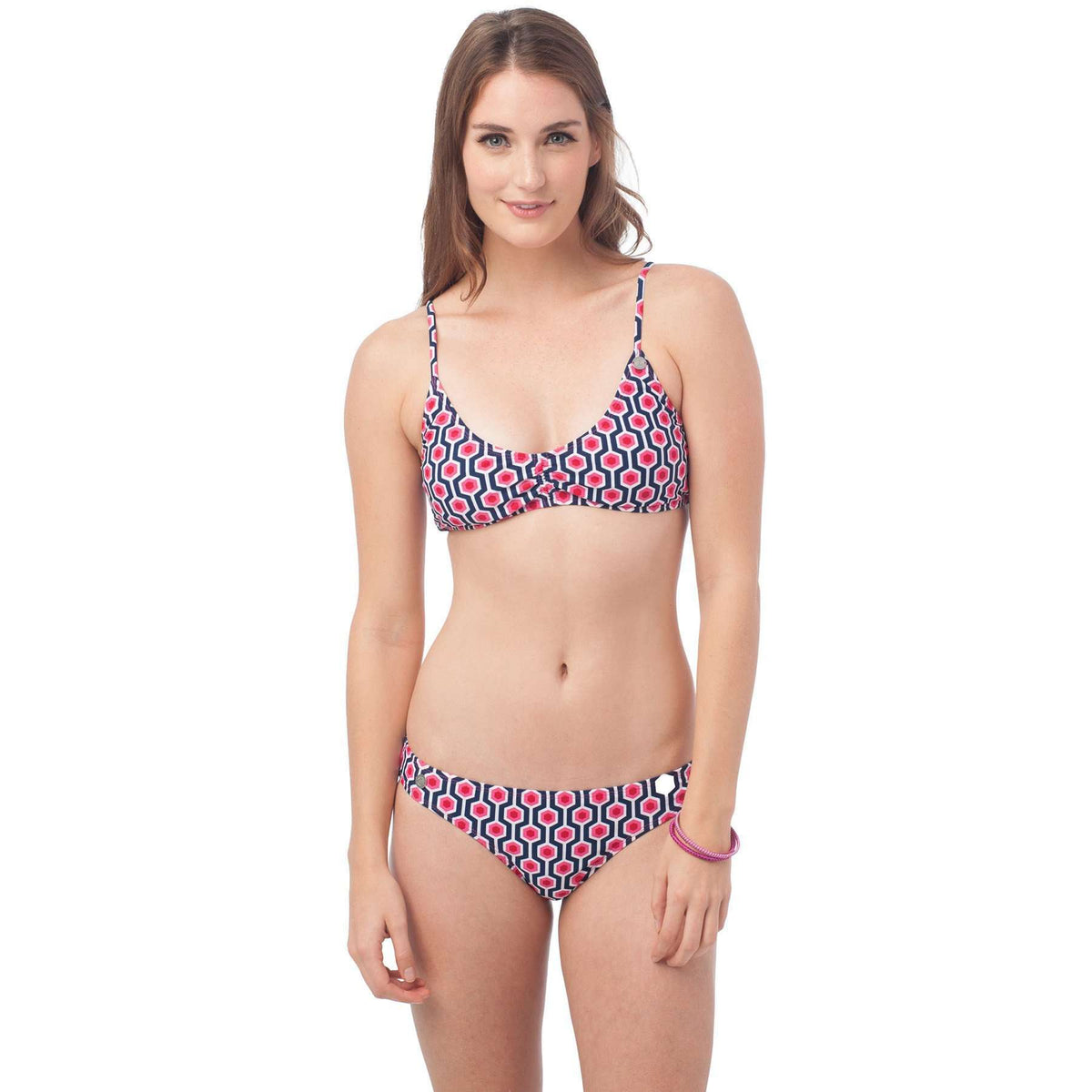 Surfside Bikini Bottom in Geo Print by Southern Tide - Country Club Prep