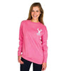 Ain't No Party Like a Tailgate Party Longsleeve Tee Shirt in Crunchberry by Jadelynn Brooke - Country Club Prep