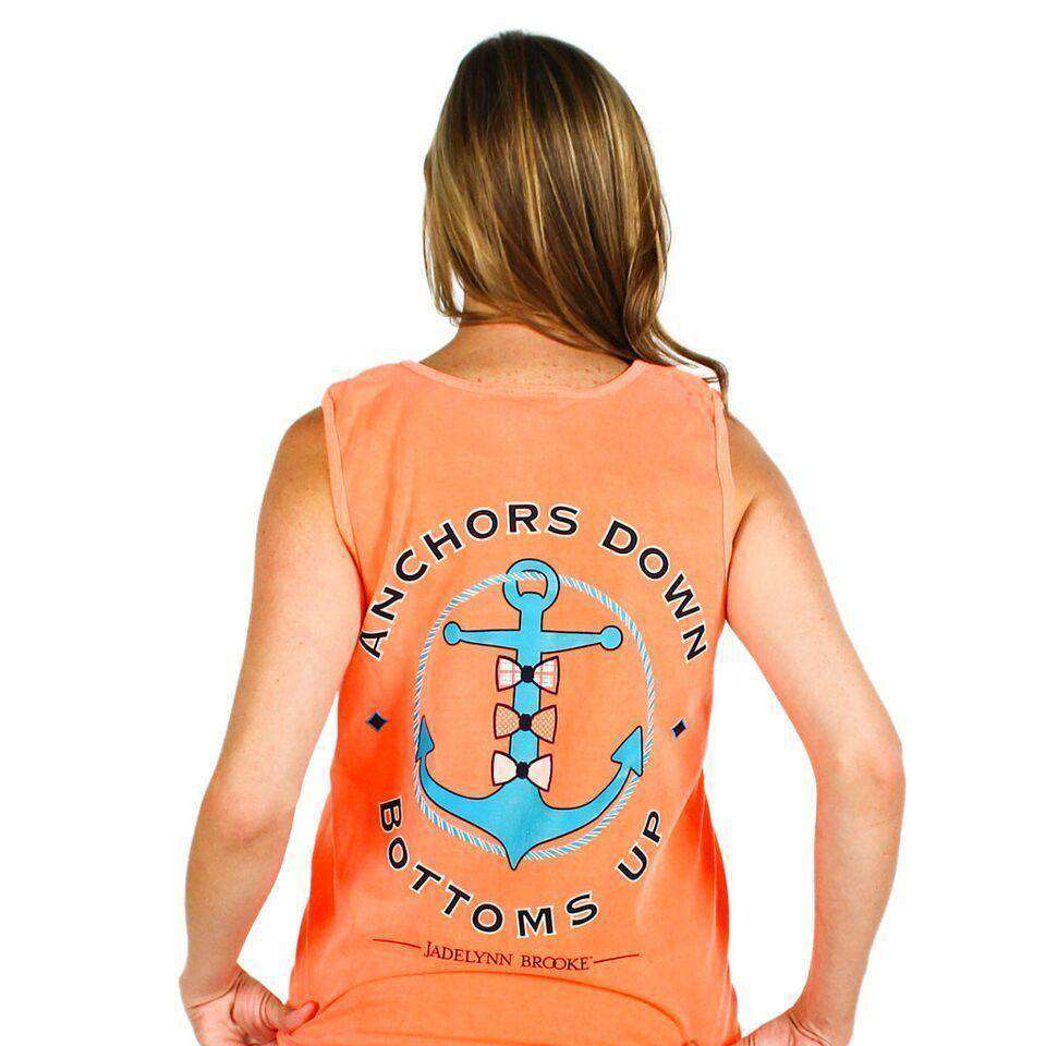 Anchors Down, Bottoms Up in Neon Orange by Jadelynn Brooke - Country Club Prep