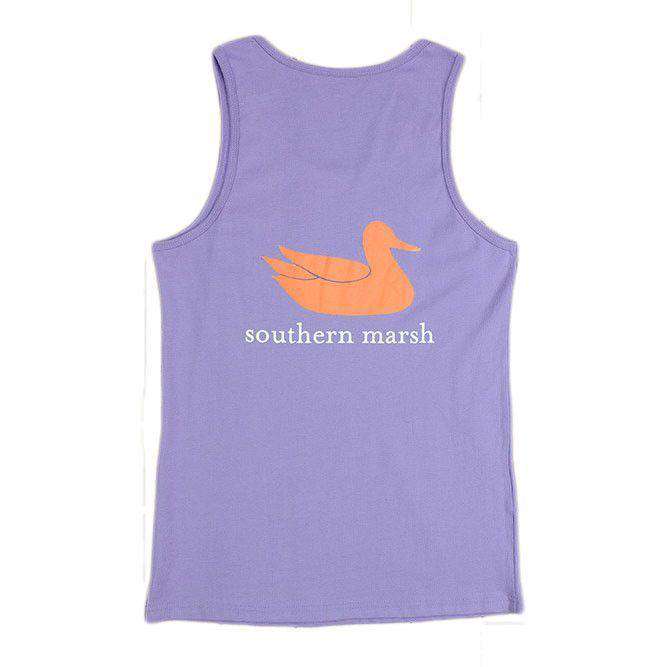 Authentic Tank in Lilac Purple by Southern Marsh - Country Club Prep