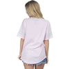 Baseball Logo Jersey in Pink by Lauren James - Country Club Prep