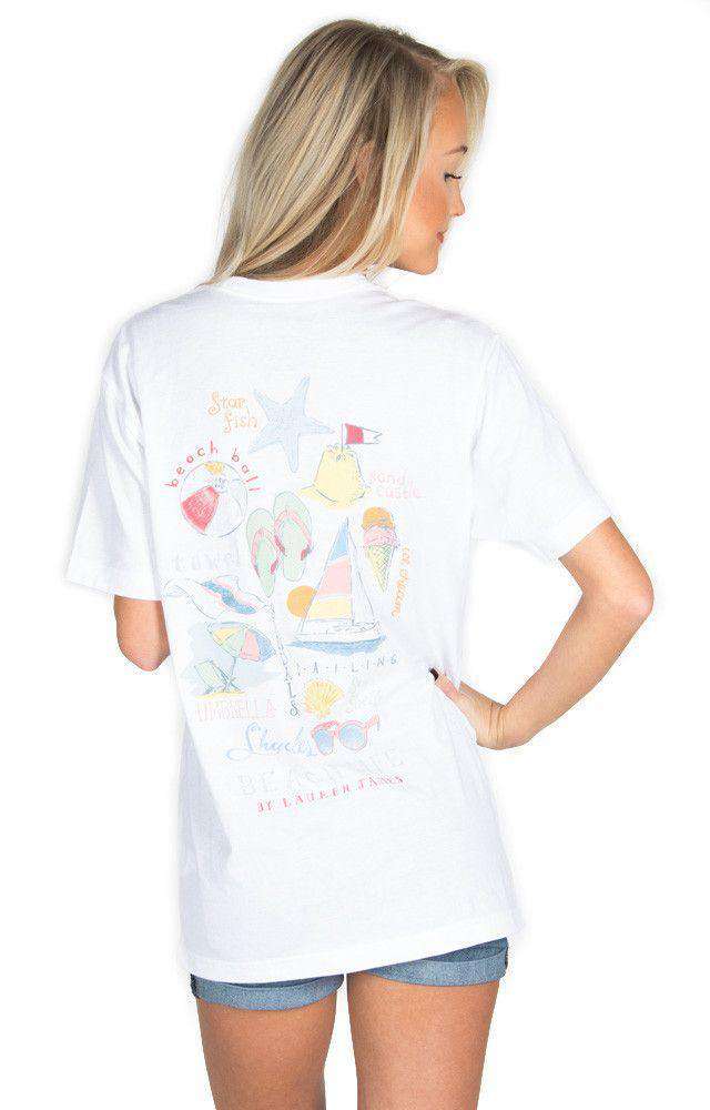 Beach Motive White by Lauren James - Country Club Prep