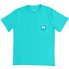 Coral Logo Tee Shirt in Turquoise by The Southern Shirt Co. - Country Club Prep