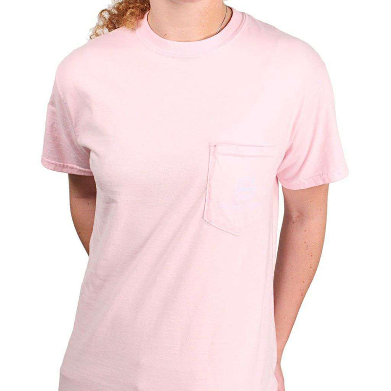 Down to Derby Tee in Pink by Southern Proper - Country Club Prep