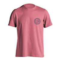 Georgia Peach Pup Tee in Azalea by Puppie Love - Country Club Prep