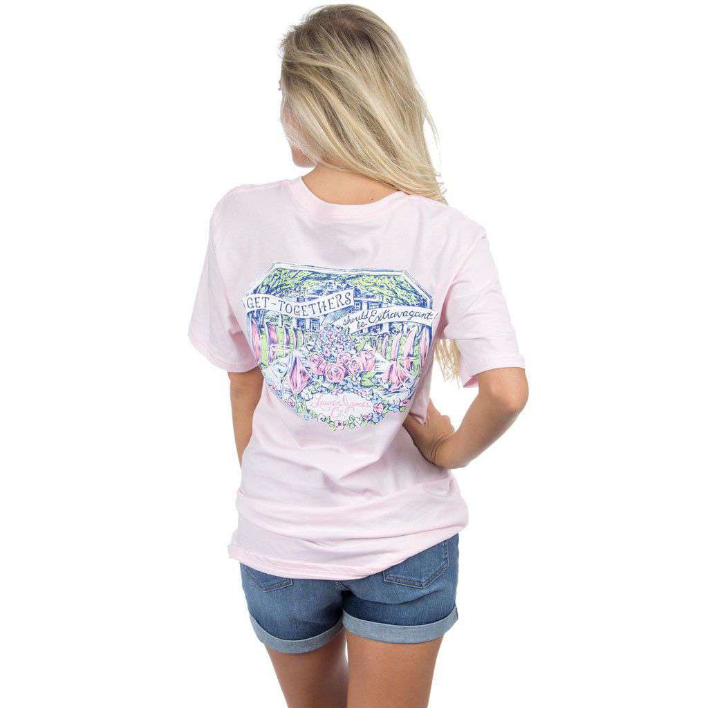 Get Together Tee in Pink by Lauren James - Country Club Prep