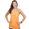 Get Yachty Tank Top in Neon Heather Orange by Anchored Style - Country Club Prep