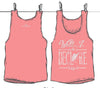 I Do Declare Tank Top in Pink by Lauren James - Country Club Prep