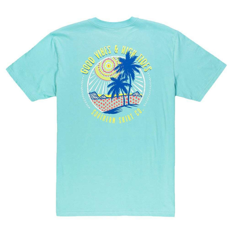 Island Vibes Tee in Blue Radiance by The Southern Shirt Co. - Country Club Prep