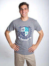 Ivy Crest Shirt in Athletic Grey by Anchored Style - Country Club Prep