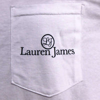 Kentucky Pride Long Sleeve Tee in White by Lauren James - Country Club Prep