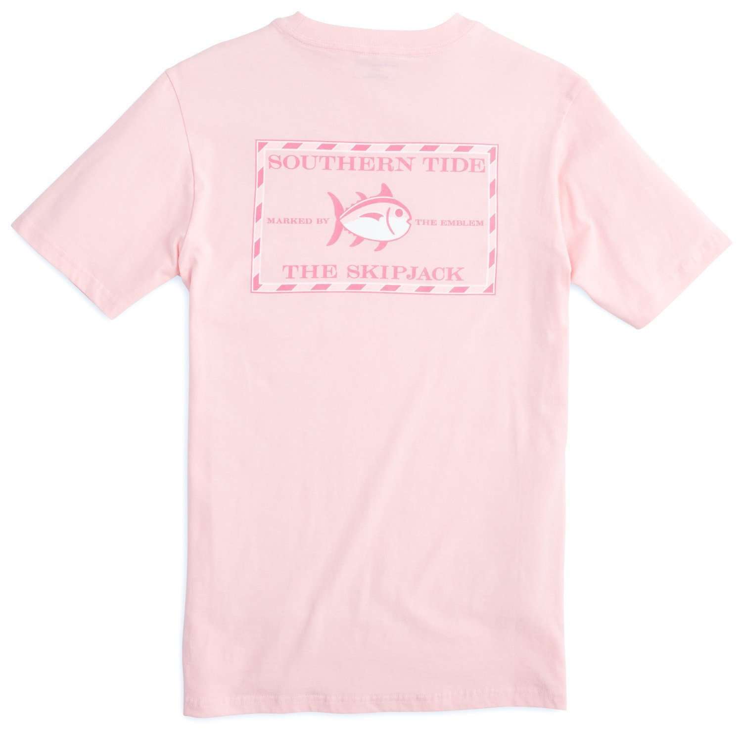 Ladies Original Skipjack Tee Shirt in Light Pink by Southern Tide - Country Club Prep