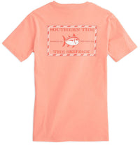 Ladies Original Skipjack Tee Shirt in Nectar by Southern Tide - Country Club Prep