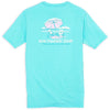 Ladies The Sea Will Set You Free Tee in Crystal Blue by Southern Tide - Country Club Prep