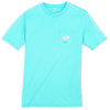 Ladies The Sea Will Set You Free Tee in Crystal Blue by Southern Tide - Country Club Prep