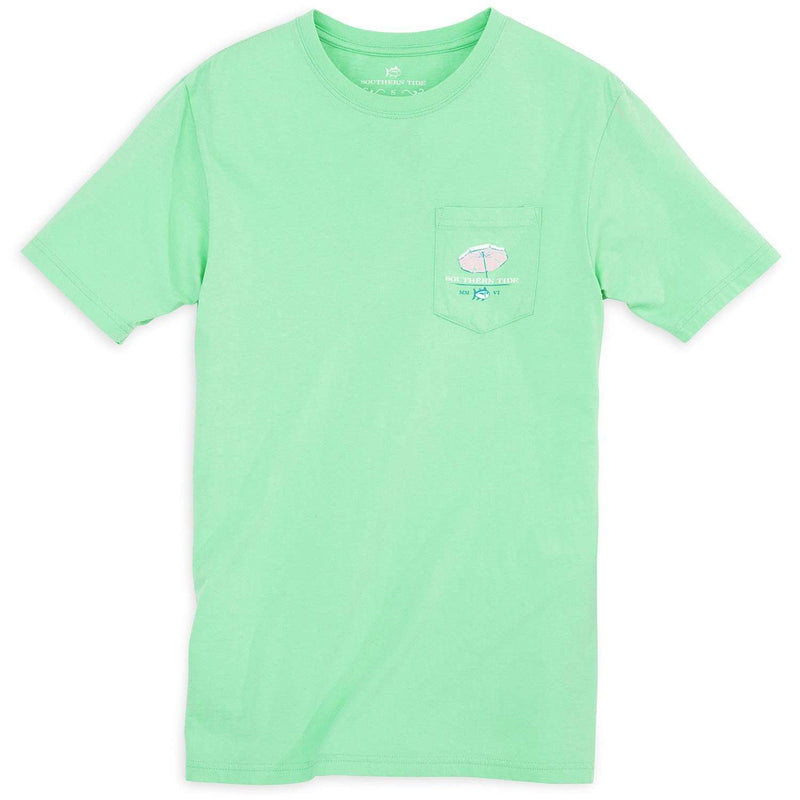 Ladies The Sea Will Set You Free Tee in Starboard by Southern Tide - Country Club Prep