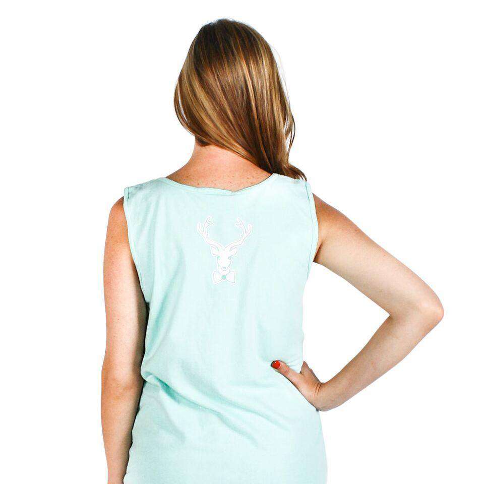 Lake Hair Don't Care Tank in Island Reef by Jadelynn Brooke - Country Club Prep