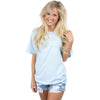 Love Me Some Florida Tee in Light Blue by Lauren James - Country Club Prep