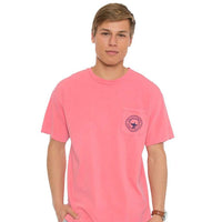 Magnolia Bayou Tee in Watermelon by The Southern Shirt Co. - Country Club Prep