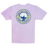 Mirage Logo Tee in Pastel Lilac by The Southern Shirt Co. - Country Club Prep