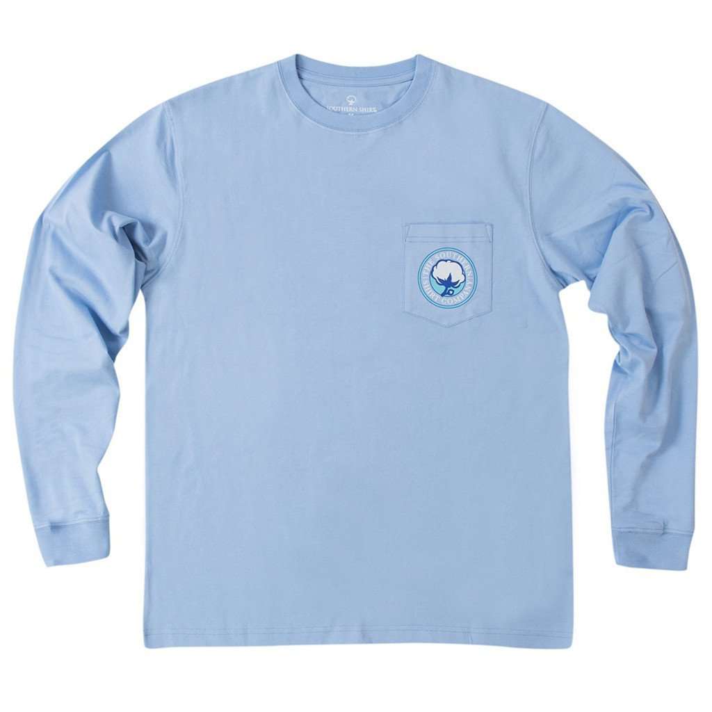 Moon Catcher Long Sleeve Tee Shirt in Grape Mist by The Southern Shirt Co. - Country Club Prep