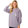 Mountain Weekend Long Sleeve Tee in Grey Ridge by The Southern Shirt Co. - Country Club Prep