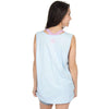 North Carolina Lovely State Pocket Tank Top in Blue by Lauren James - Country Club Prep