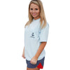 Oh Say Can You Sea Tee in Seaside Blue by Jadelynn Brooke - Country Club Prep