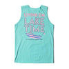 On Lake Time Tank in Chalky Mint by Jadelynn Brooke - Country Club Prep