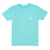 Painted Pineapple Tee in Blue Radiance by The Southern Shirt Co. - Country Club Prep