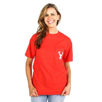 Party in the USA Tee in Red by Jadelynn Brooke - Country Club Prep