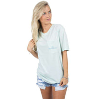 Pawsitively Preppy Tee in Mint by Lauren James - Country Club Prep