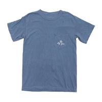 Prep in Your Step Tee in Blue Jean by Lily Grace - Country Club Prep