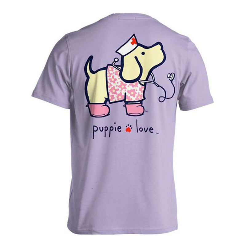 Puppie Nightengale Tee in Orchid by Puppie Love - Country Club Prep