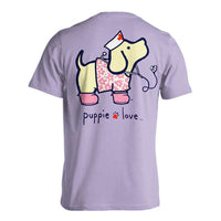 Puppie Nightengale Tee in Orchid by Puppie Love - Country Club Prep