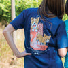 Rain is Confetti Tee in Navy by Lily Grace - Country Club Prep