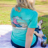 Rain or Shine Classy All the Time Tee in Chalky Mint by Lily Grace - Country Club Prep