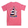 Sailing Pocket Tee in Crunchberry by Lily Grace - Country Club Prep