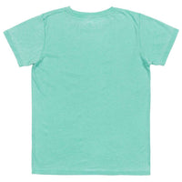 SEAWASH™ Rustic Trademark Crewneck Tee in Mint by Southern Marsh - Country Club Prep