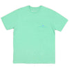 Signature Coin Tee in Bimini Green by Southern Marsh - Country Club Prep