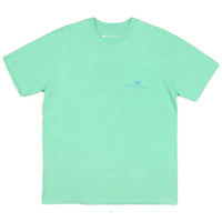 Signature Coin Tee in Bimini Green by Southern Marsh - Country Club Prep