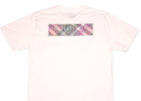 Signature Logo Plaid Pocket Tee in White by High Cotton - Country Club Prep