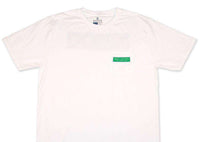 Signature Logo Plaid Pocket Tee in White by High Cotton - Country Club Prep