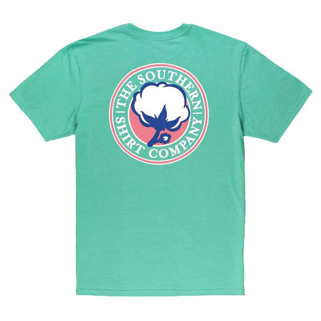 Signature Logo Tee in Heather Bermuda by The Southern Shirt Co. - Country Club Prep
